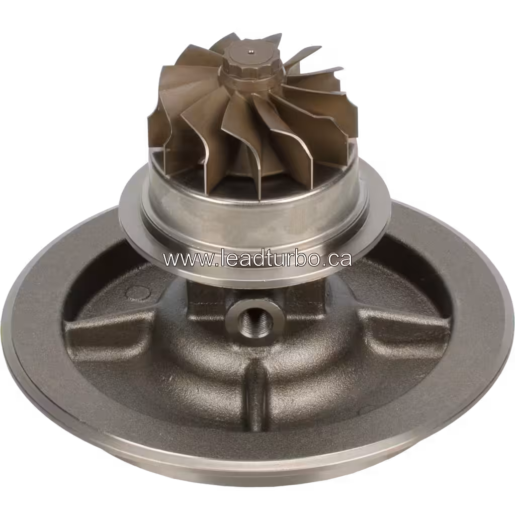 Core de Turbocompresseur HX60W 3594608 pour Cummins QSX15 PowerGen bottom 45 degree view