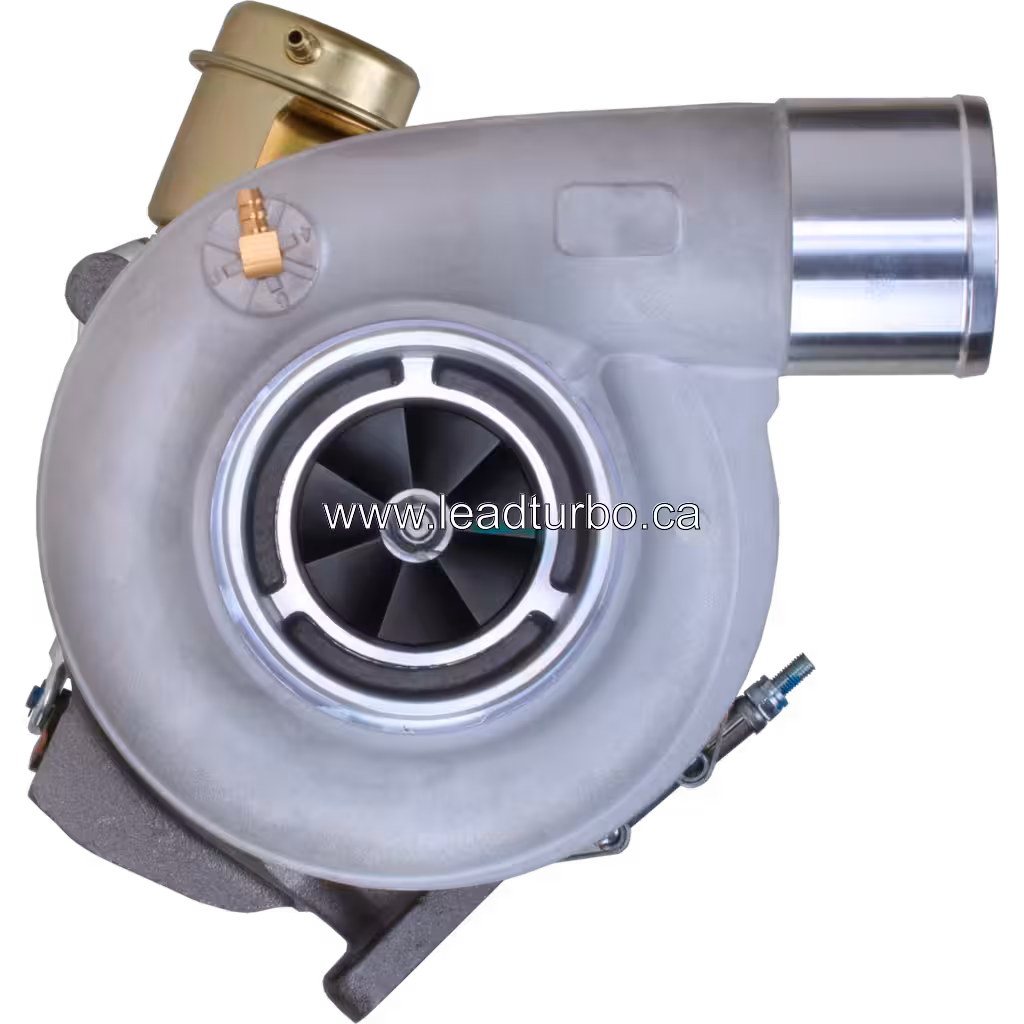 LeadTurbo C9 Engine Turbocharger Side View