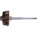 Turbine Wheel 171689 de Rechange pour Turbocharger Detroit Diesel S60 6L 470HP thumbnail 2