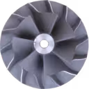 S3BSL120 turbo compressor wheel side view