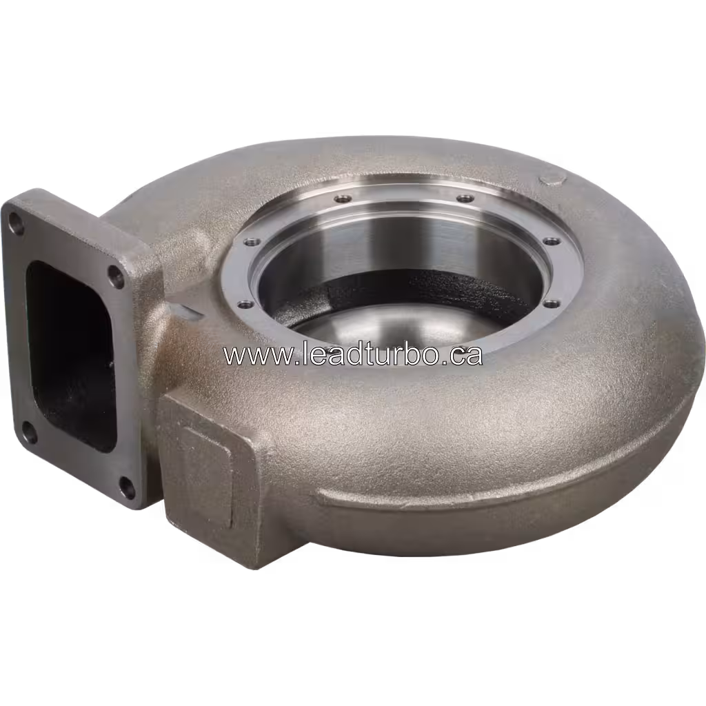 3522911 Turbine Housing HC5A for Cummins KTA38/K1500E Replacement bottom 45 degree view