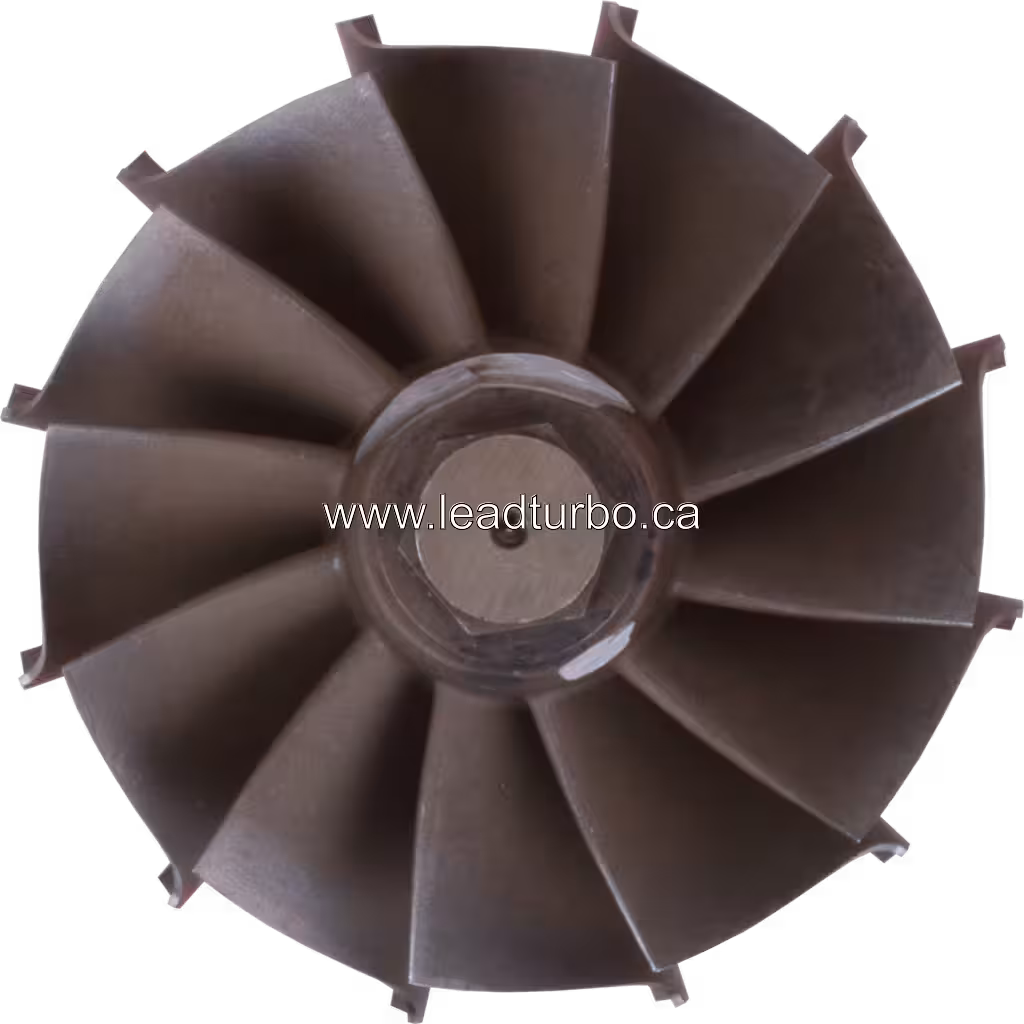 6506-21-5020 TW Turbine Wheel for J96 Turbocharger top view