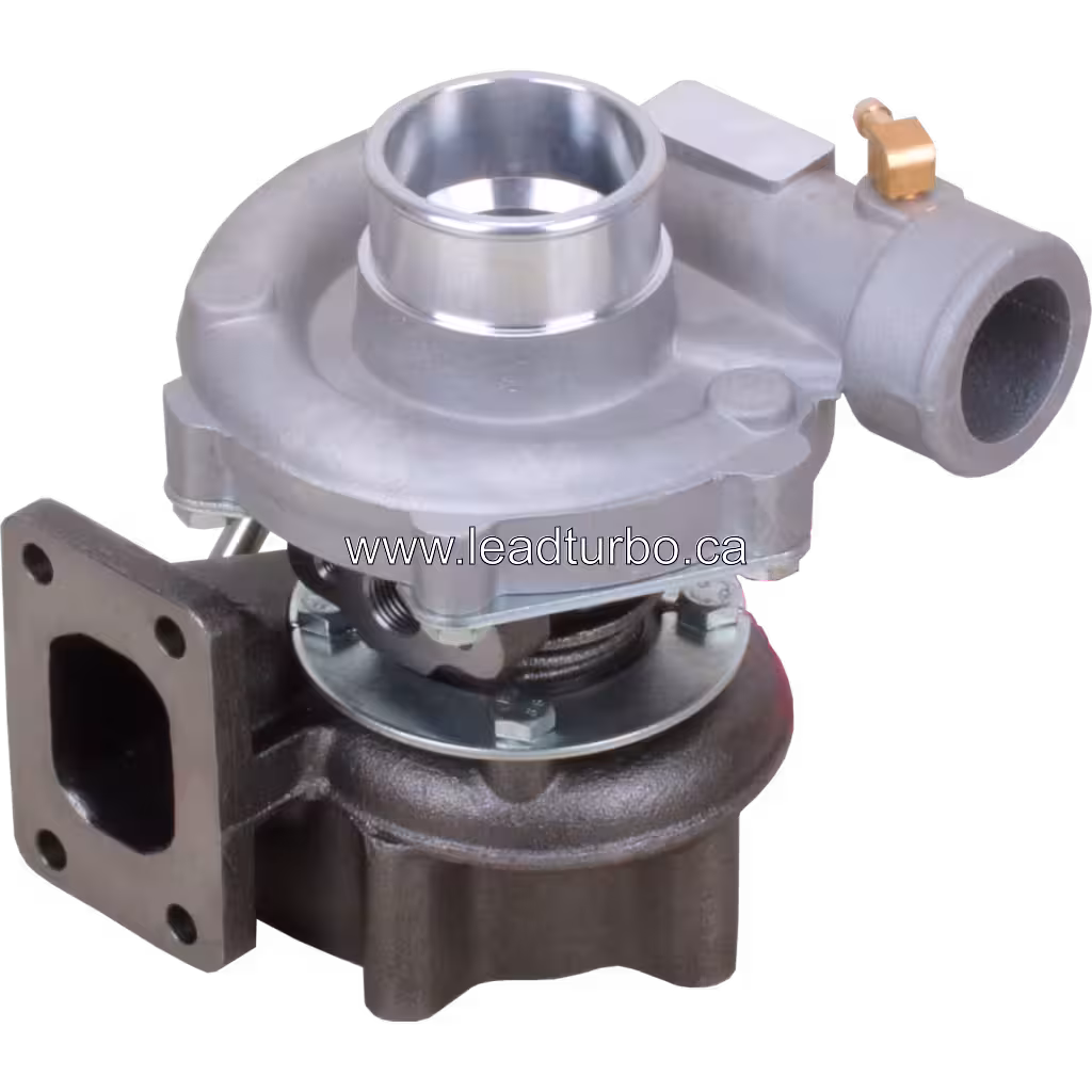 Vue avant du turbocompresseur de remplacement JM0132