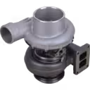 Vue latérale du turbocompresseur industriel pour moteurs Cummins