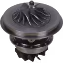 Vue de dessus à 45 degrés du core turbo J96 FOR 2882099 avec carter compresseur