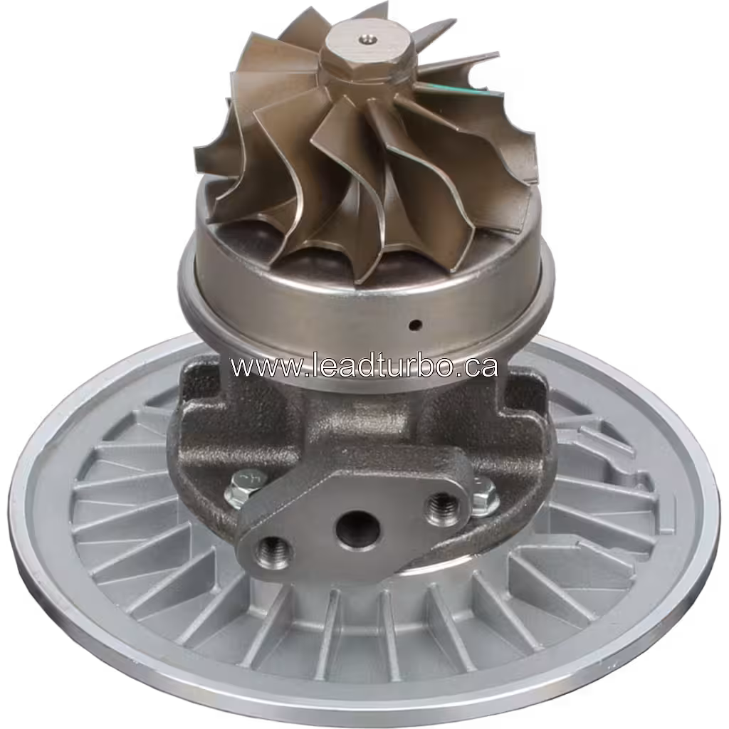 Core turbo 467600-0001 vue inférieure avec flasque de montage