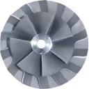 Détail de la roue de compresseur turbo J96