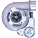 Turbocompresseur CT12B 17201-67010 avec flexible bleu d'actionneur