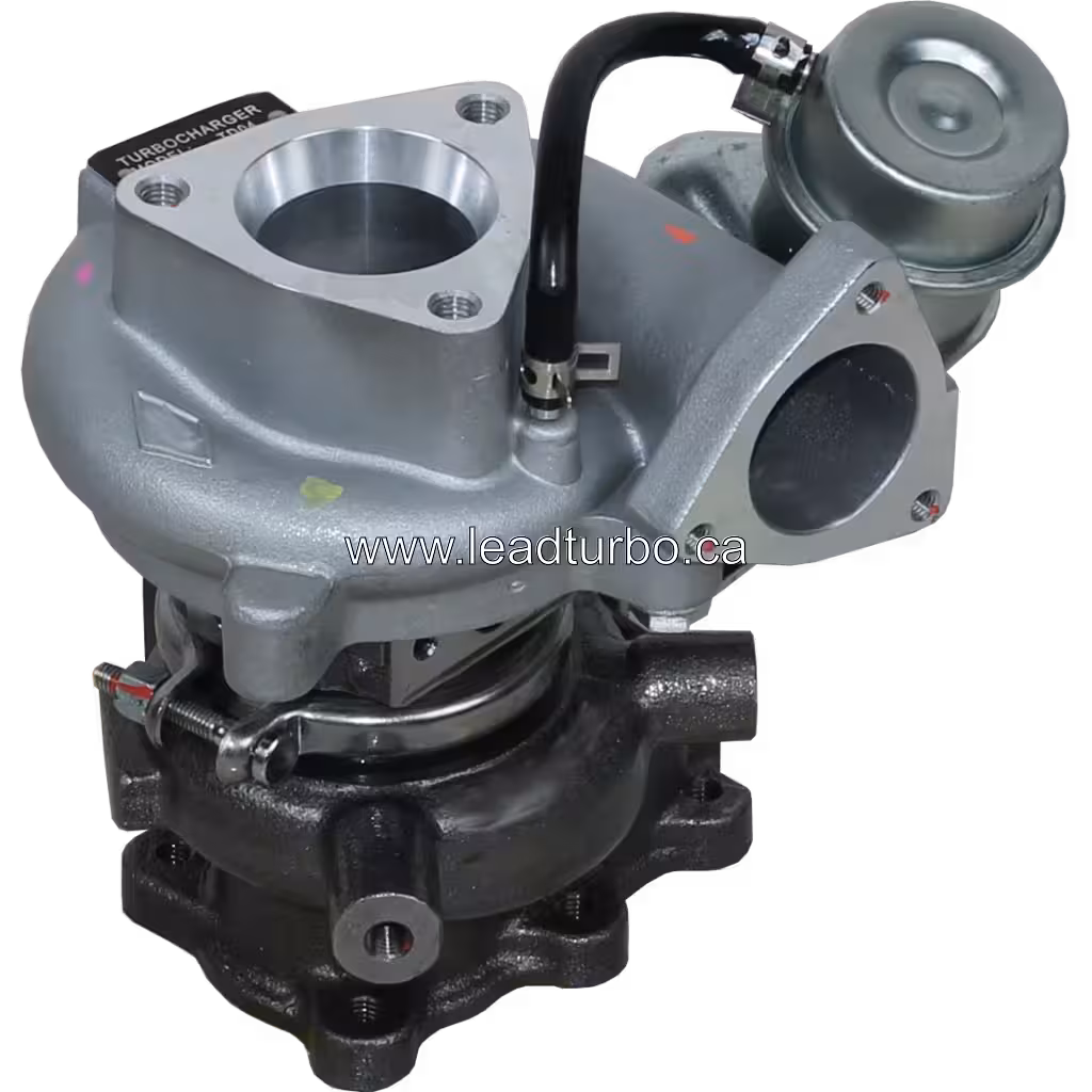Vue avant du turbocompresseur diesel QD32