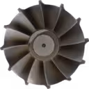 Top view of 4031437 TW turbine wheel assembly for IVECO and Volvo applications