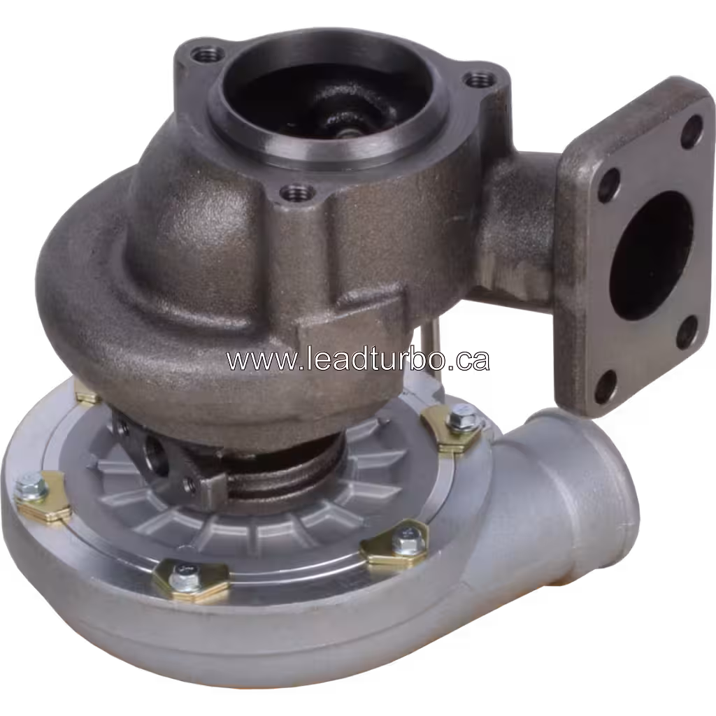 785827-5001 GT2556S Turbocharger Replacement for Perkins/Cummins bottom 45 degree view