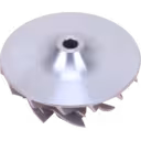 Turbo compressor wheel component close-up