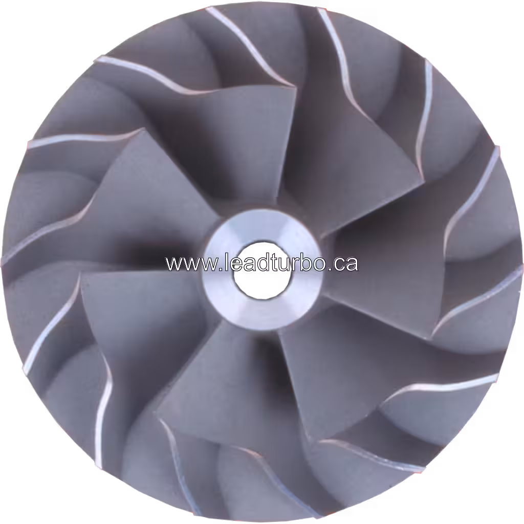 Replacement compressor wheel for turbo repair