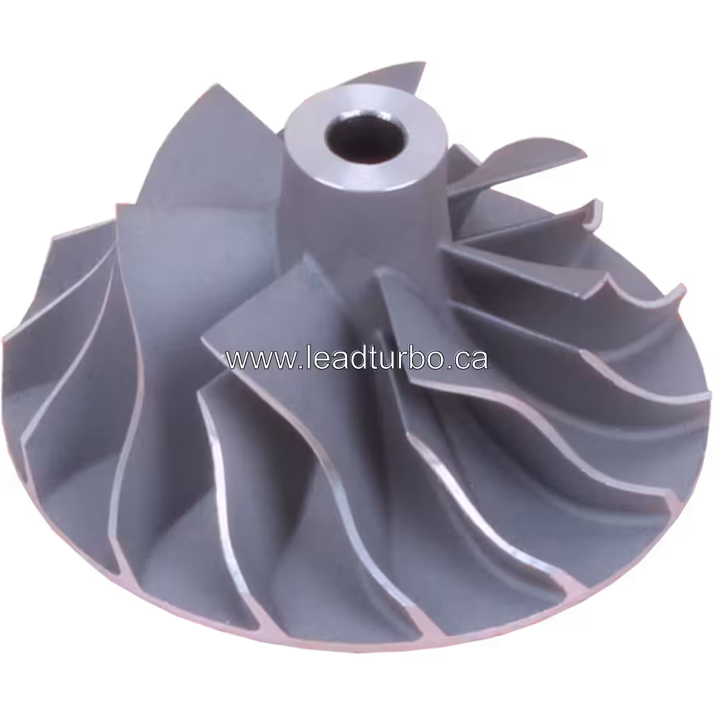 Aftermarket compressor wheel for turbocharger replacement