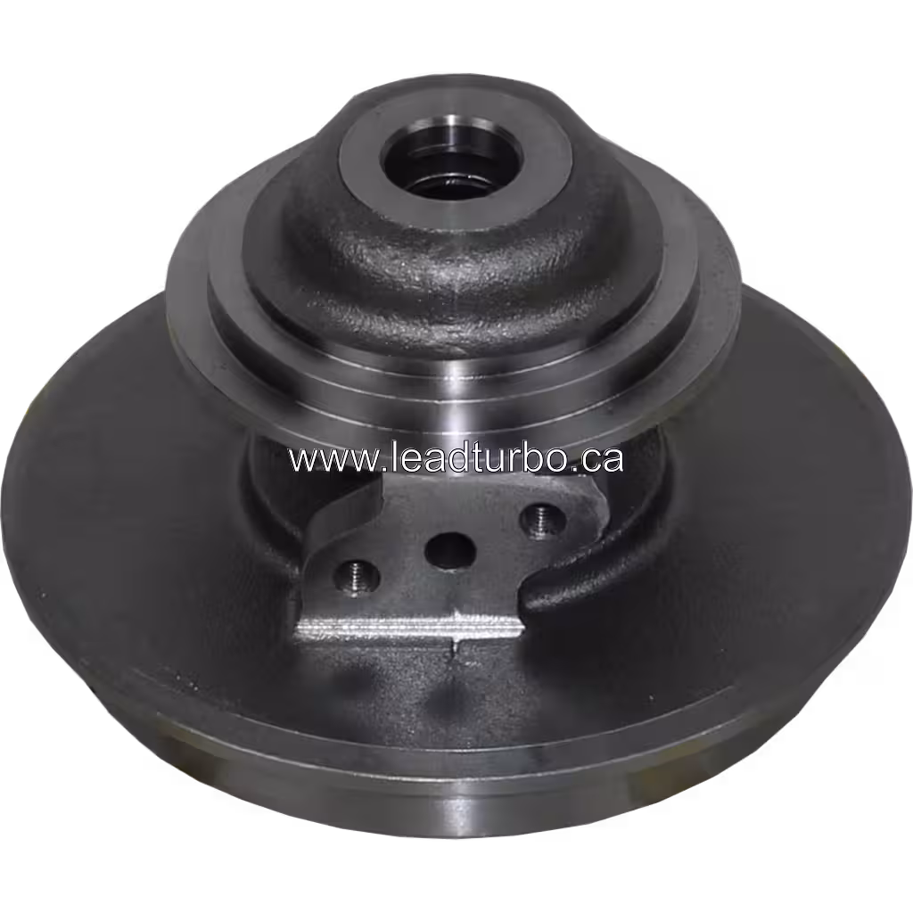 Bearing housing 315475 vue du dessous à 45 degrés avec finition métallique