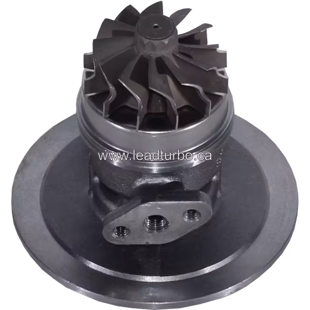 FOR 3536404 HX40W Turbo Core for Cummins 6CTA 300HP bottom 45 degree view