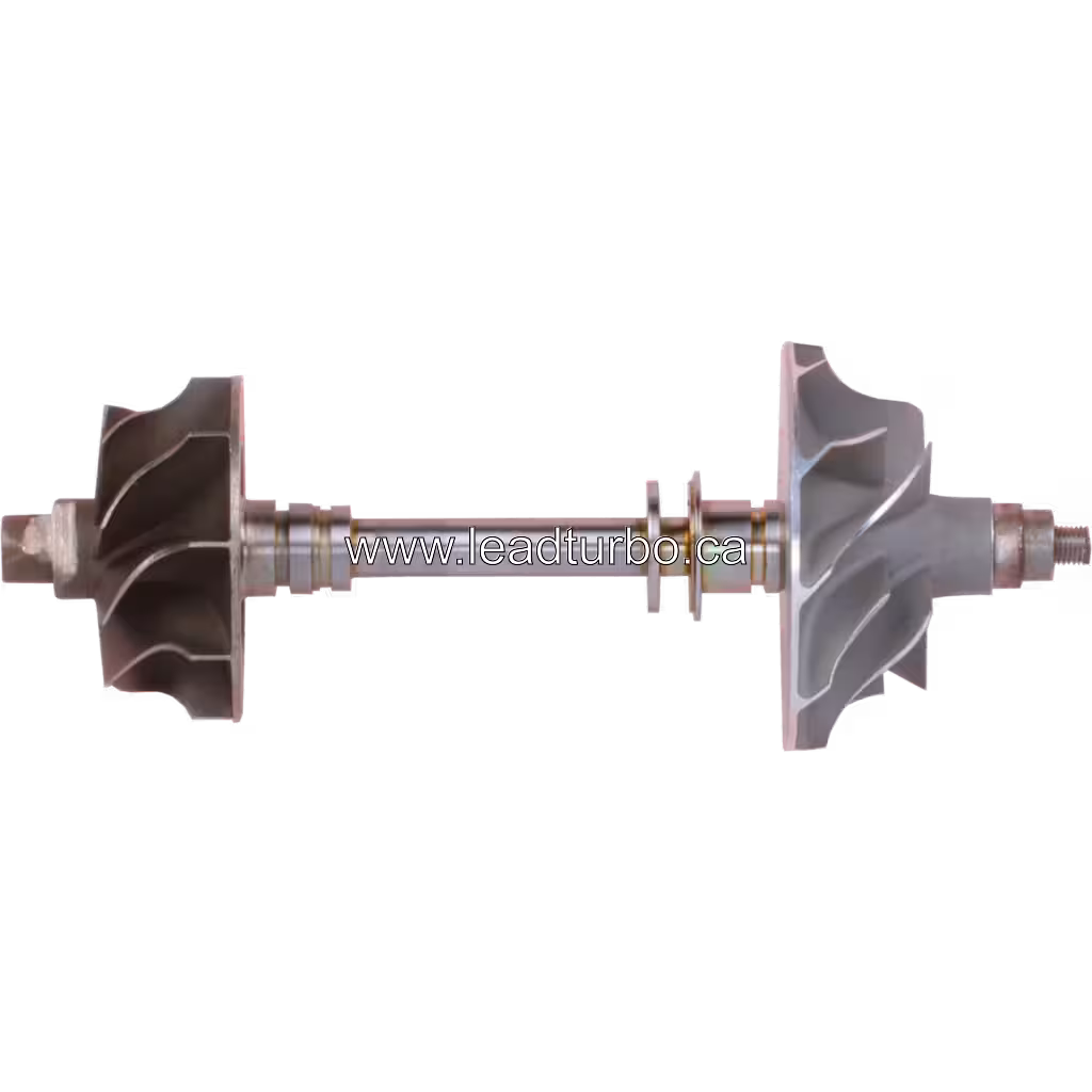 Rotor Assy J96 49477-04000 RA vue de face avec deux impellers