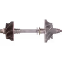 Rotor Assy J96 49477-04000 RA vue de face avec deux impellers