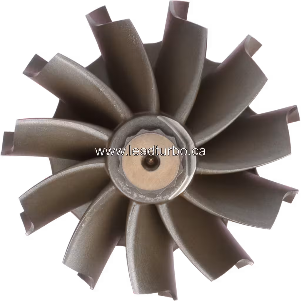 Roue de turbine 1144003140 TW pour Hitachi EX300-1 Isuzu 6SD1T top view