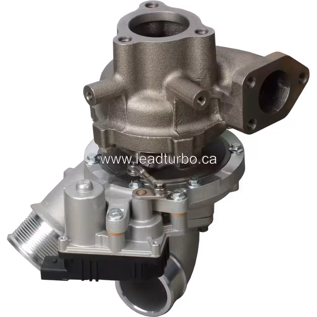 Détail du turbocompresseur moteur D4CB
