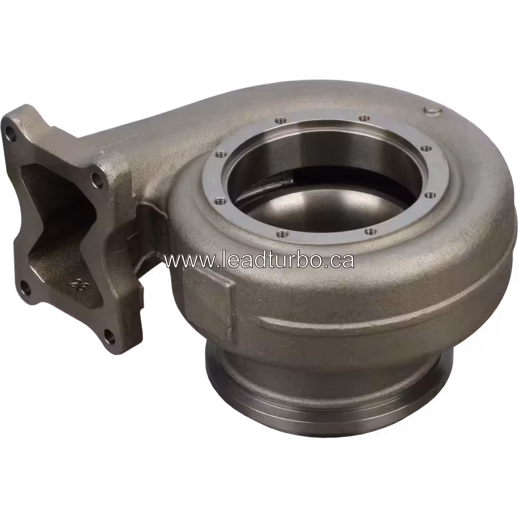 4036481 HX82 Turbine Housing for Cummins QSK60 Turbocharger bottom 45 degree view