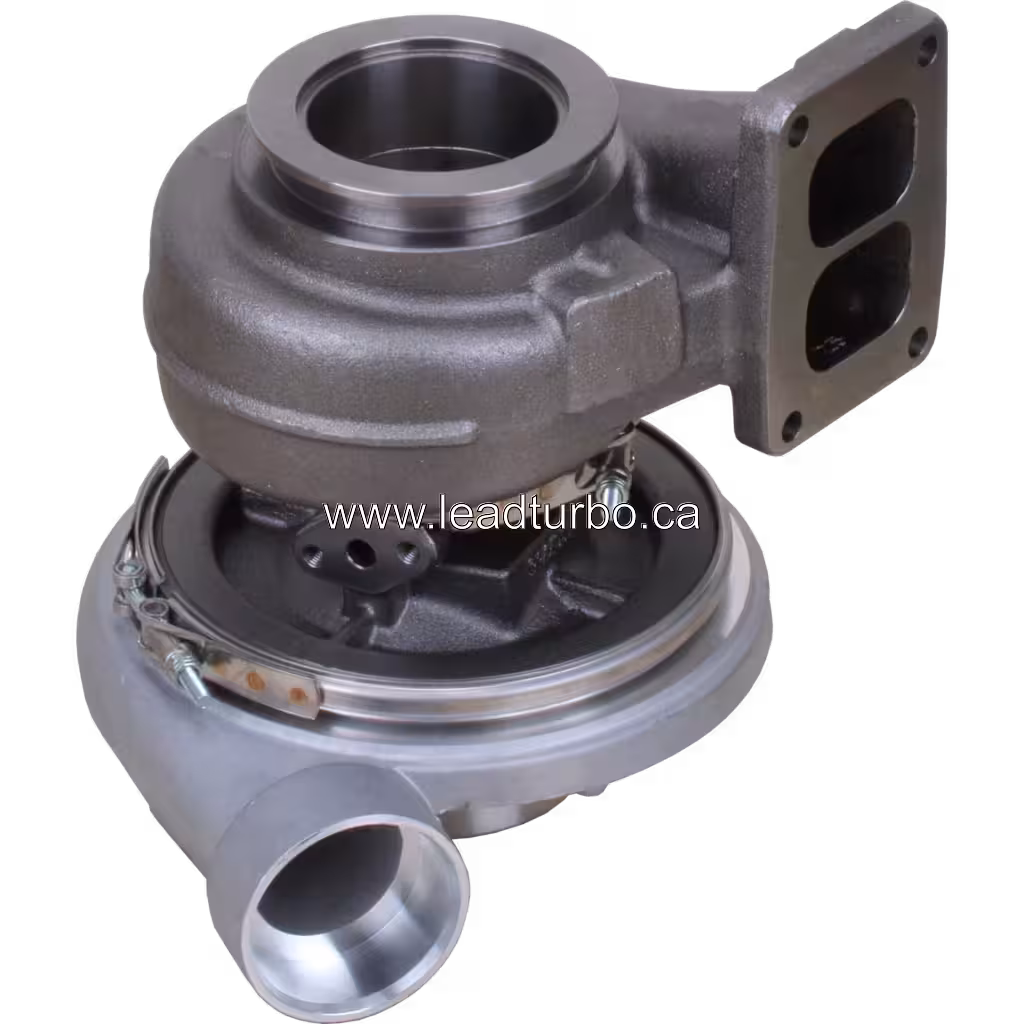 4037181 HX55 Turbocharger Replacement for Volvo FM12 D12C bottom 45 degree view