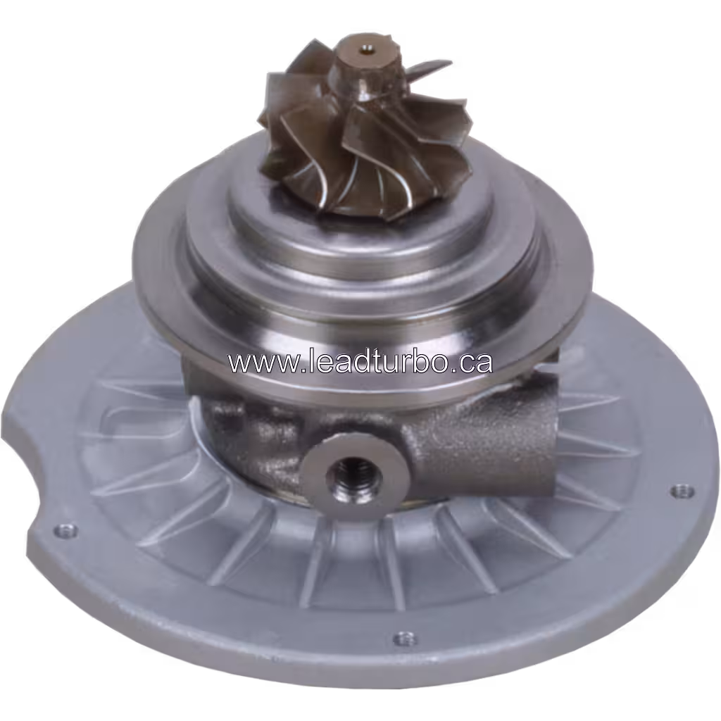 Vue 45 degrés du core RHF5-64006P15NHBRL401CEZ montrant la roue turbine