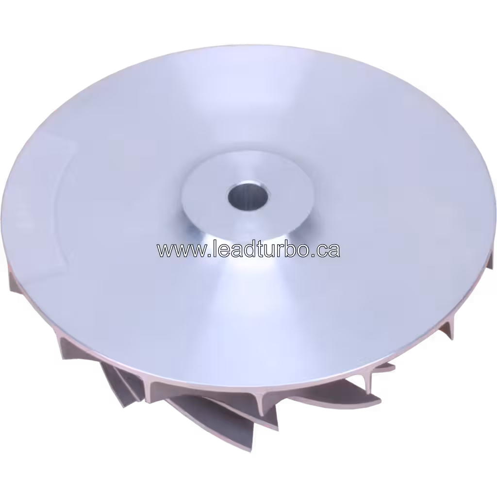 Détail aubes roue compresseur J96 aftermarket
