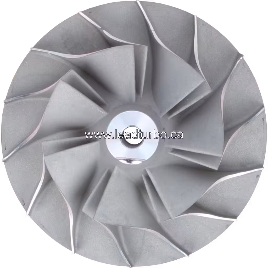 Roue de compresseur J96 53299886707 CW pour Steyr WD615 top view