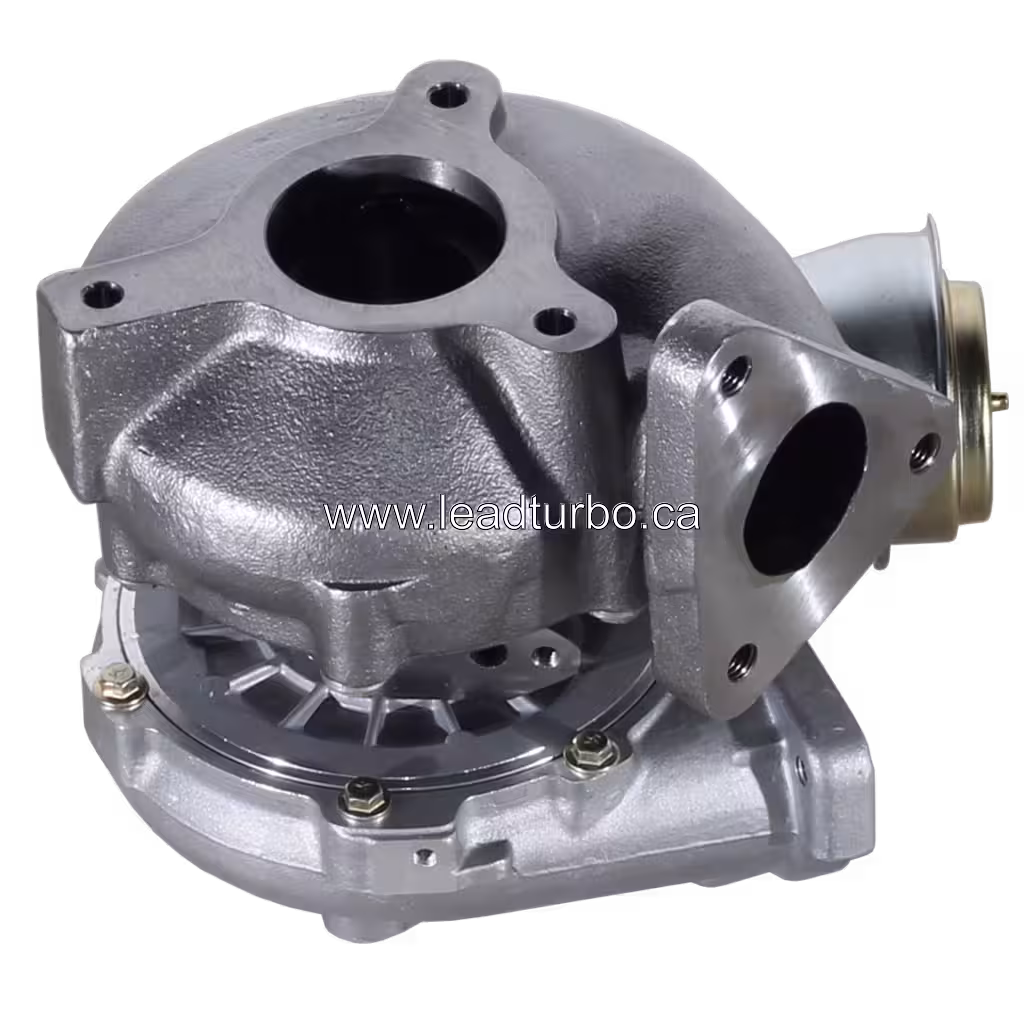 Vue de dessous du turbocompresseur 14411EB300 pour Nissan Pathfinder 2.5 DI