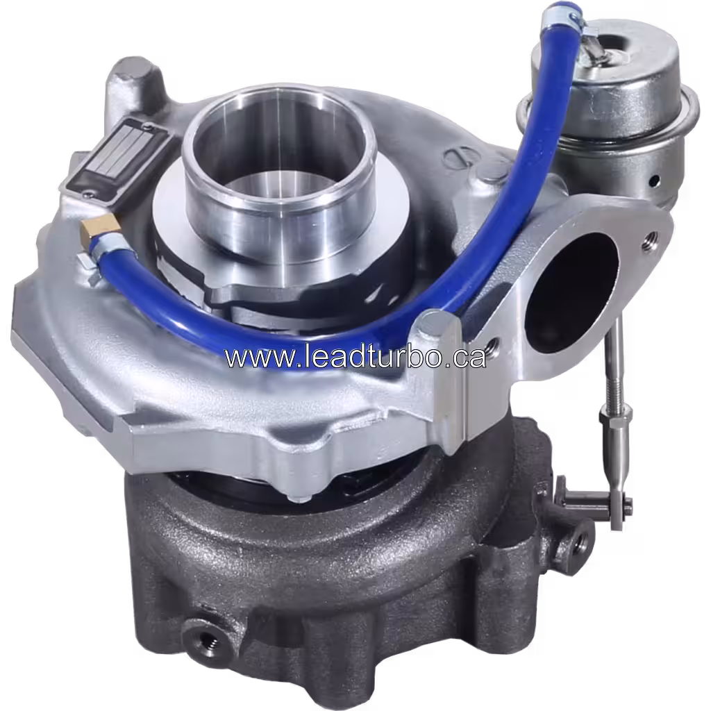 Vue avant du turbocompresseur Hino Truck N04C