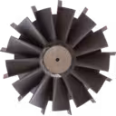 3535721-CAST-1 Turbine Wheel for HX83 Turbocharger - Cummins QSK23 Replacement Part thumbnail 1