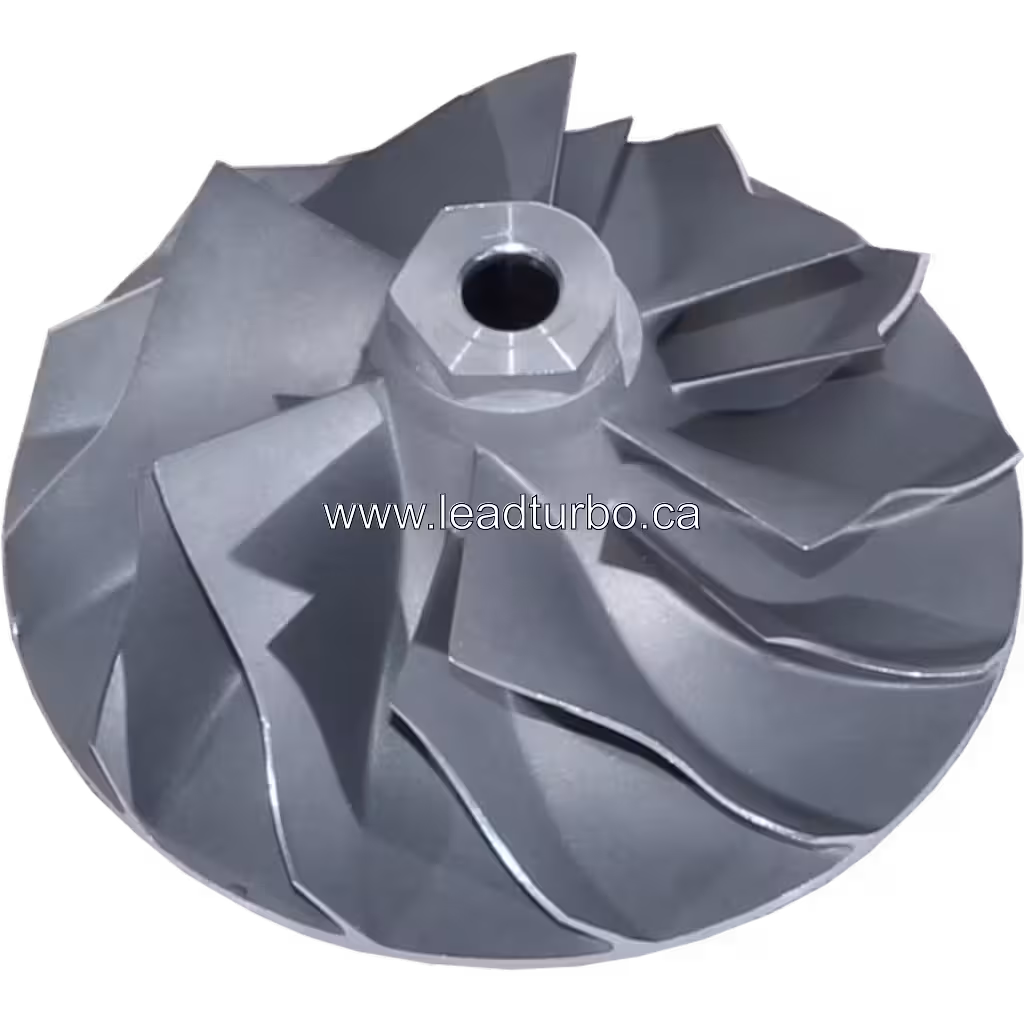 434354-0007 GT4288 compressor wheel with radial blades