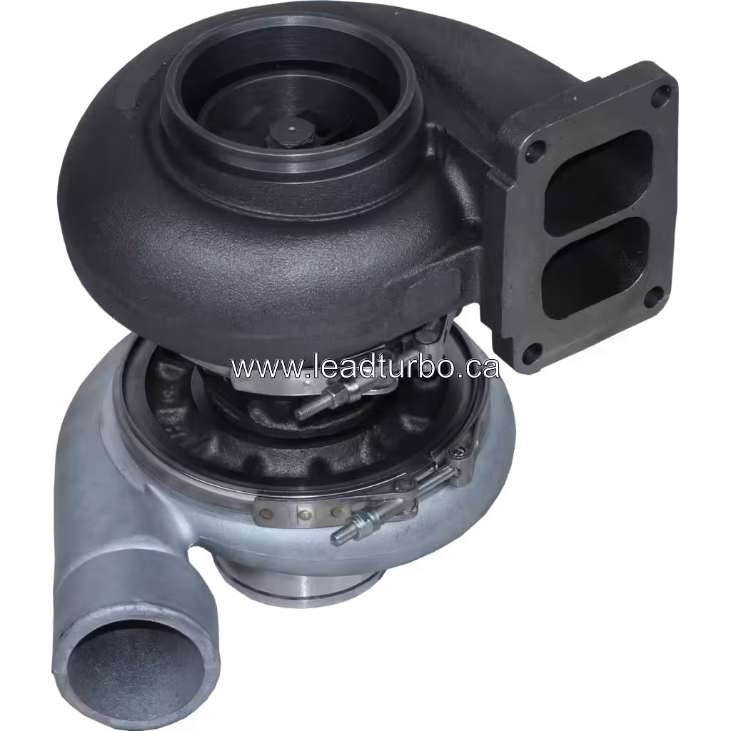 465380-5033 TV6103 Turbocharger Replacement for Mack Truck bottom 45 degree view