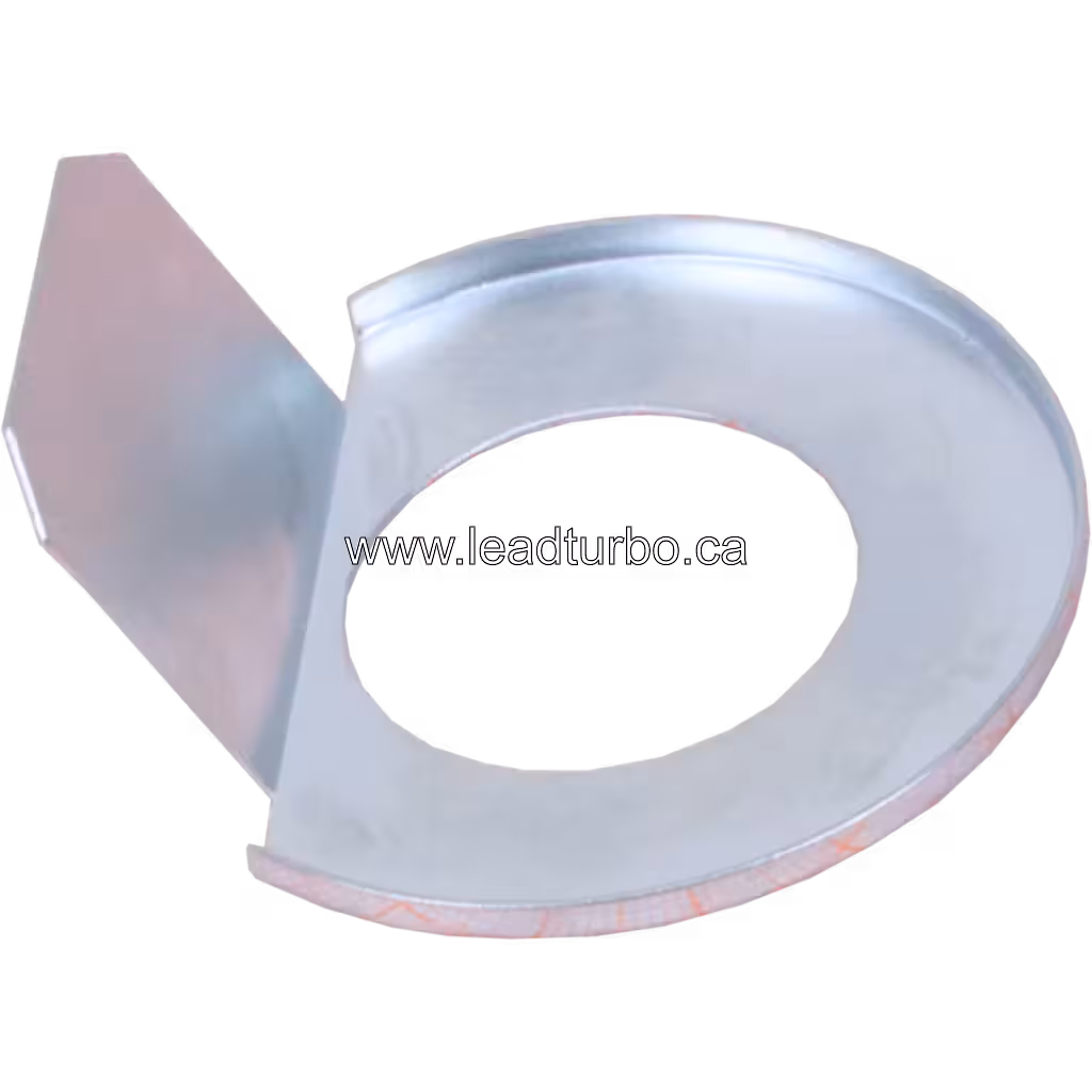 Aftermarket oil deflector component for Volvo truck turbo