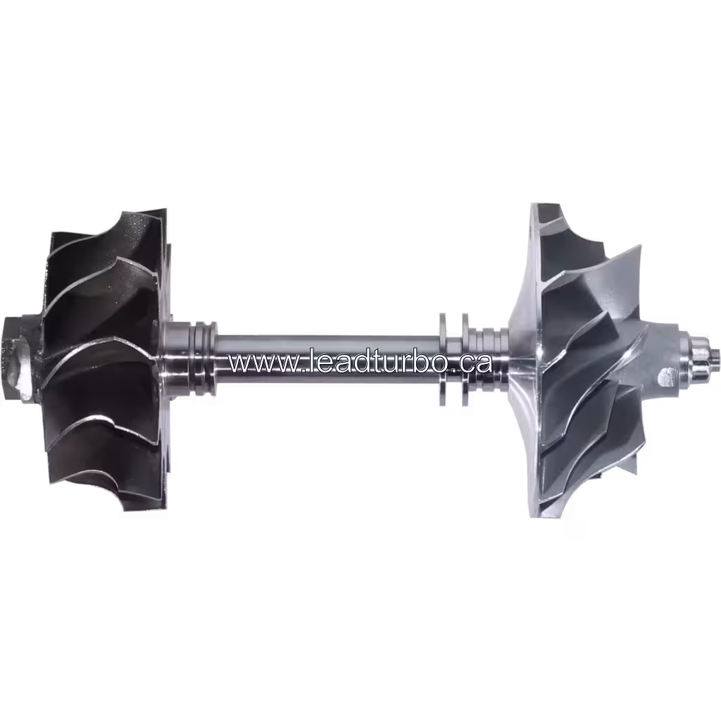 Rotor Assy de turbocompresseur vue de face