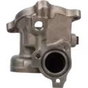 Front view of 53031009110 cast metal turbine housing for K03-1870EXA 4 82