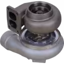Turbo 6505-52-5440 vue de dessous montrant le port de sortie d'eau