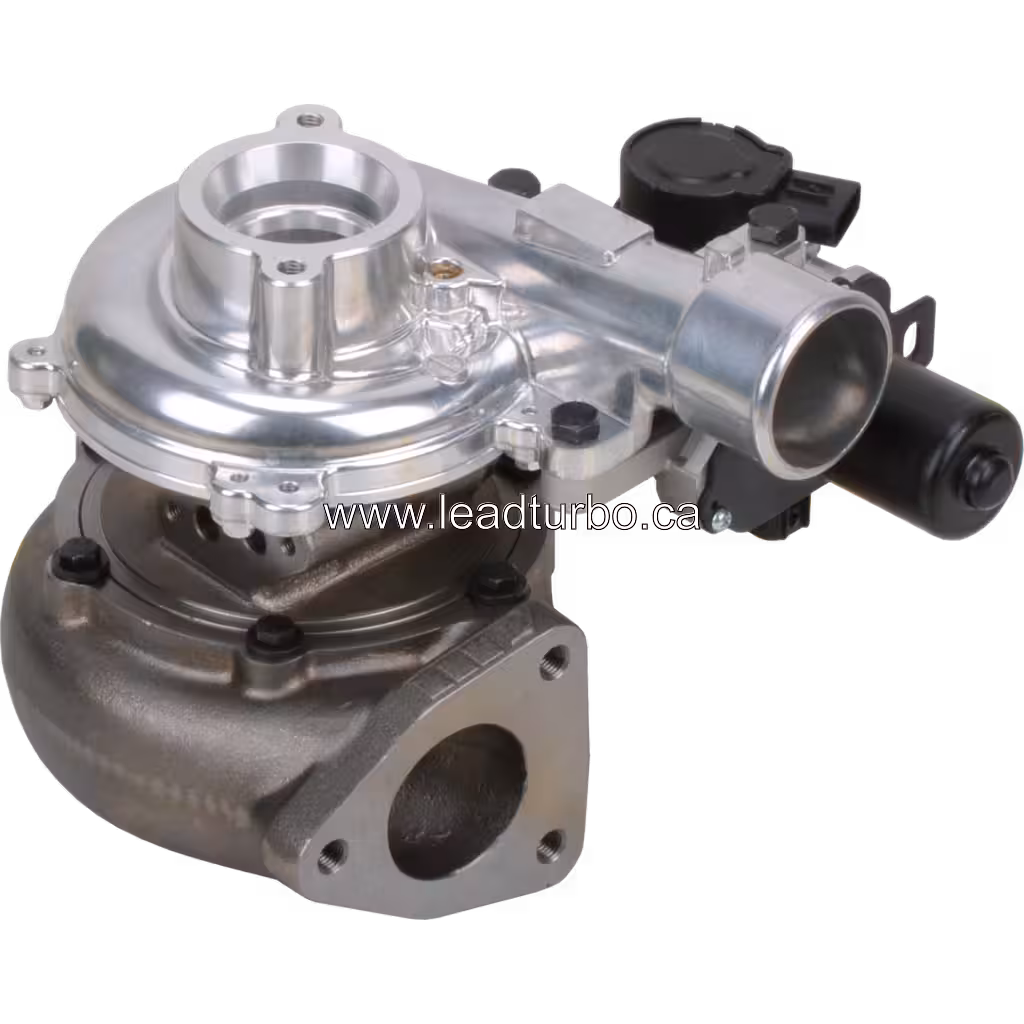 Vue avant du turbo de remplacement Toyota Hilux