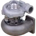 Vue avant du turbocompresseur moteur 97HP