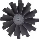 49177-30130 Turbine Wheel Replacement for Mitsubishi 4M40 TD04-12T Turbocharger