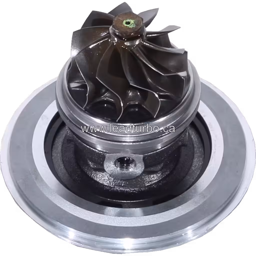 Core turbo 706451-0005 vue inférieure à 45 degrés