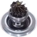 Core turbo 706451-0005 vue inférieure à 45 degrés