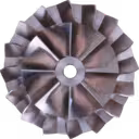 Roue de compresseur 10R9493 CW pour turbo S510C004