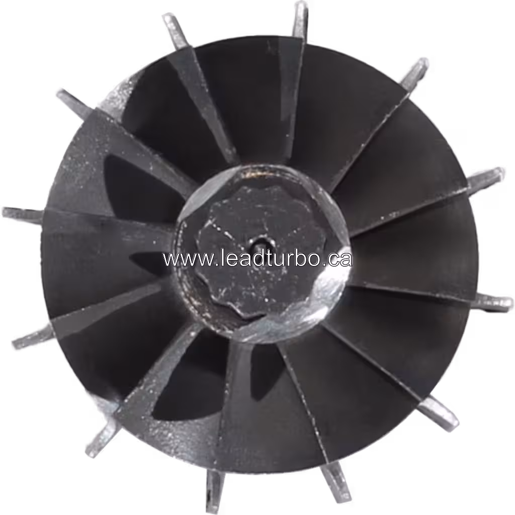 Détail roue turbine turbo RHB52H