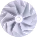 Roue Compresseur 3503304 pour Turbo H2C - Application Volvo TD100E B9M