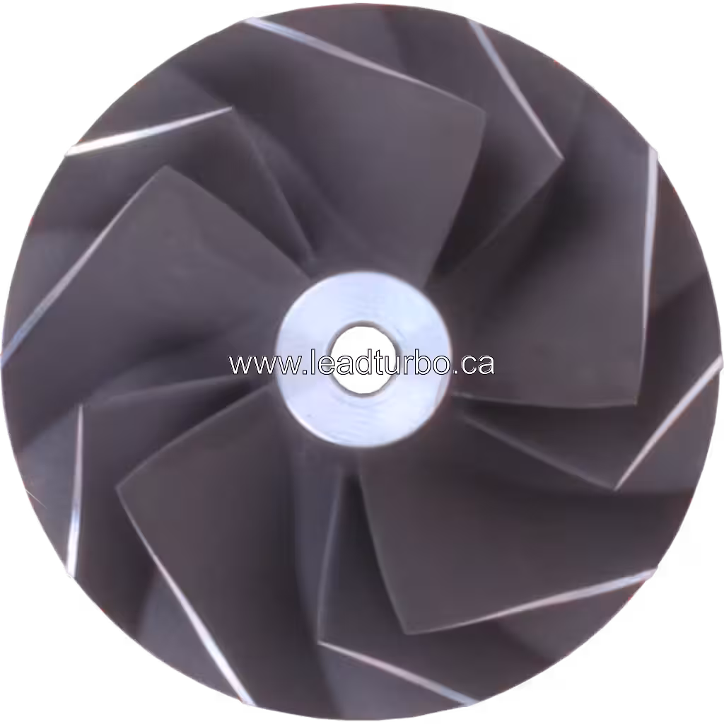 Front view of FOR 047-276 CW compressor wheel for HT12-11B