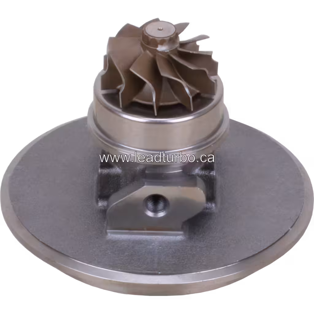 FOR 0R9865 turbo core top view showing turbine wheel
