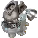 K0CG turbocharger turbine housing and actuator assembly