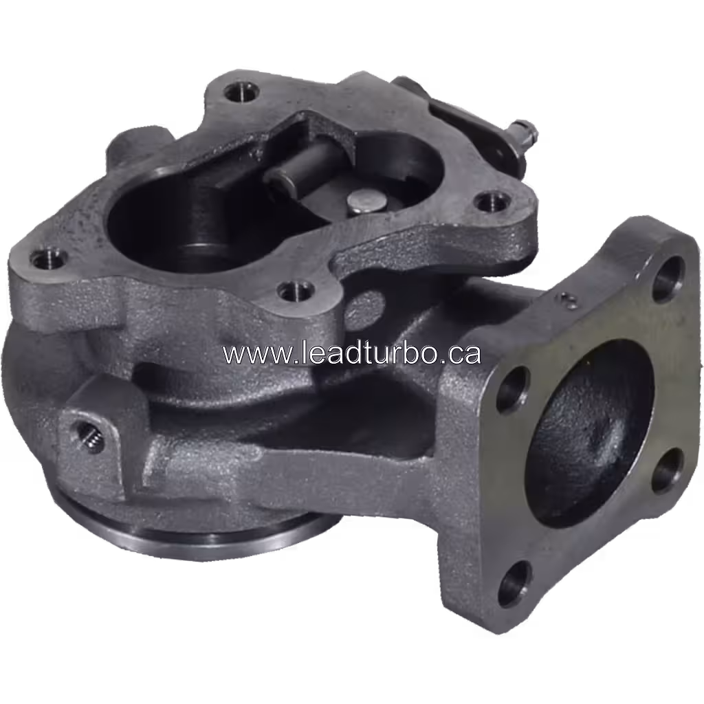Vue avant carter turbine remplacement 90HP